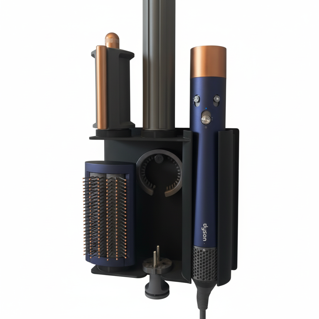 Holder na Dyson Airwrap z akcesoriami - widok 3/4